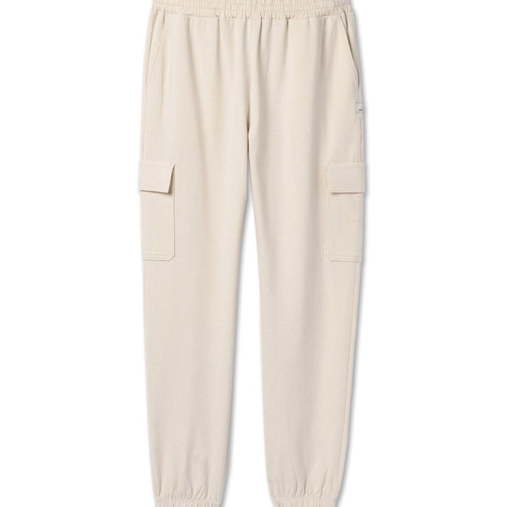 Vuori Cream Track Pants